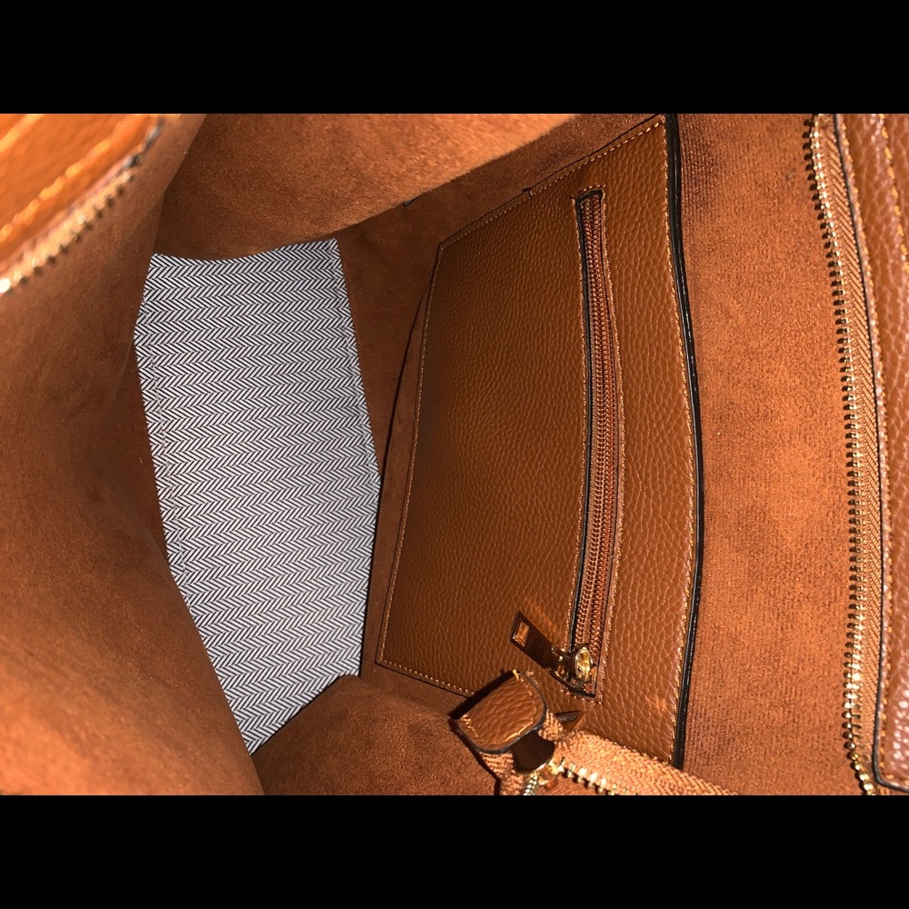 Plain Brown Purse - image 3